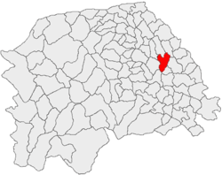 Poziţia localităţii Suceava
